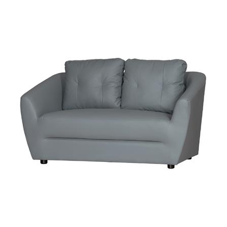 โซฟา 2 ที่นั่ง AS FURNITURE ZAYLA LGYD10 PVC สีเทา_0