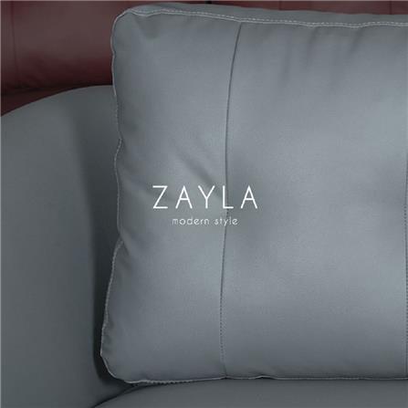 โซฟา 2 ที่นั่ง AS FURNITURE ZAYLA LGYD10 PVC สีเทา_3