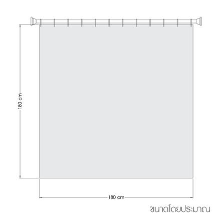 ม่านห้องน้ำ EVA WSP HP/SCP-45/017 180X180 ซม._2