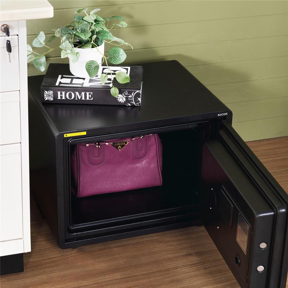 ตู้นิรภัย FINGERPRINT KIOSK SA-350EDP สีดำ