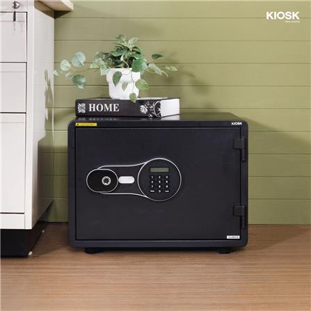 ตู้นิรภัย FINGERPRINT KIOSK SA-350EDP สีดำ_8