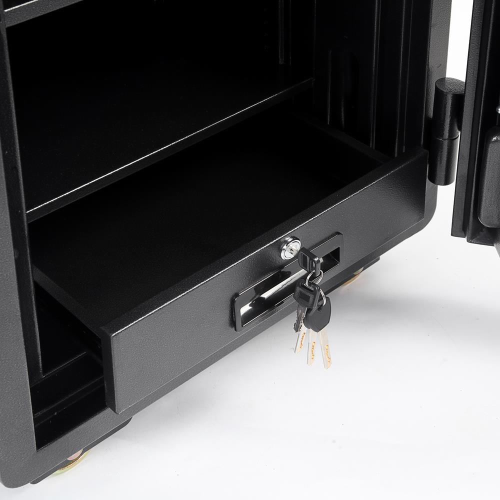 ตู้นิรภัย FINGERPRINT KIOSK SA-600EDP สีดำ