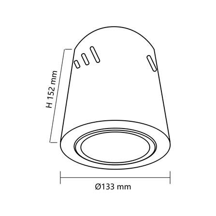 ดาวน์ไลท์ SHINING SF-DLR1E274I-1(WH) 4 นิ้ว ทรงกลม_6