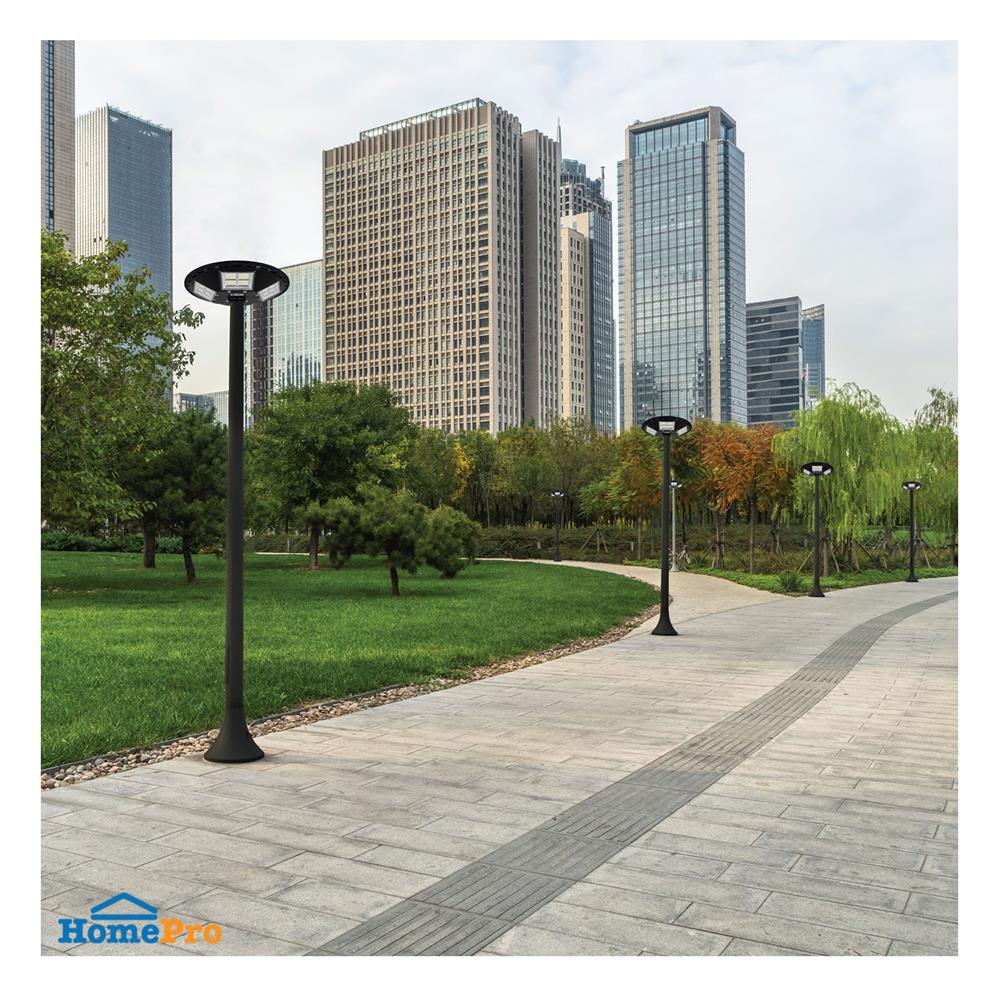 ไฟสนาม SOLAR LAMPTAN BRILUX 500 วัตต์ DAYLIGHT สีดำ