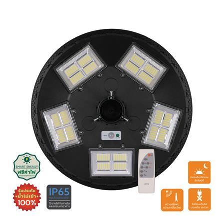 ไฟสนาม SOLAR LAMPTAN BRILUX 500 วัตต์ DAYLIGHT สีดำ_0