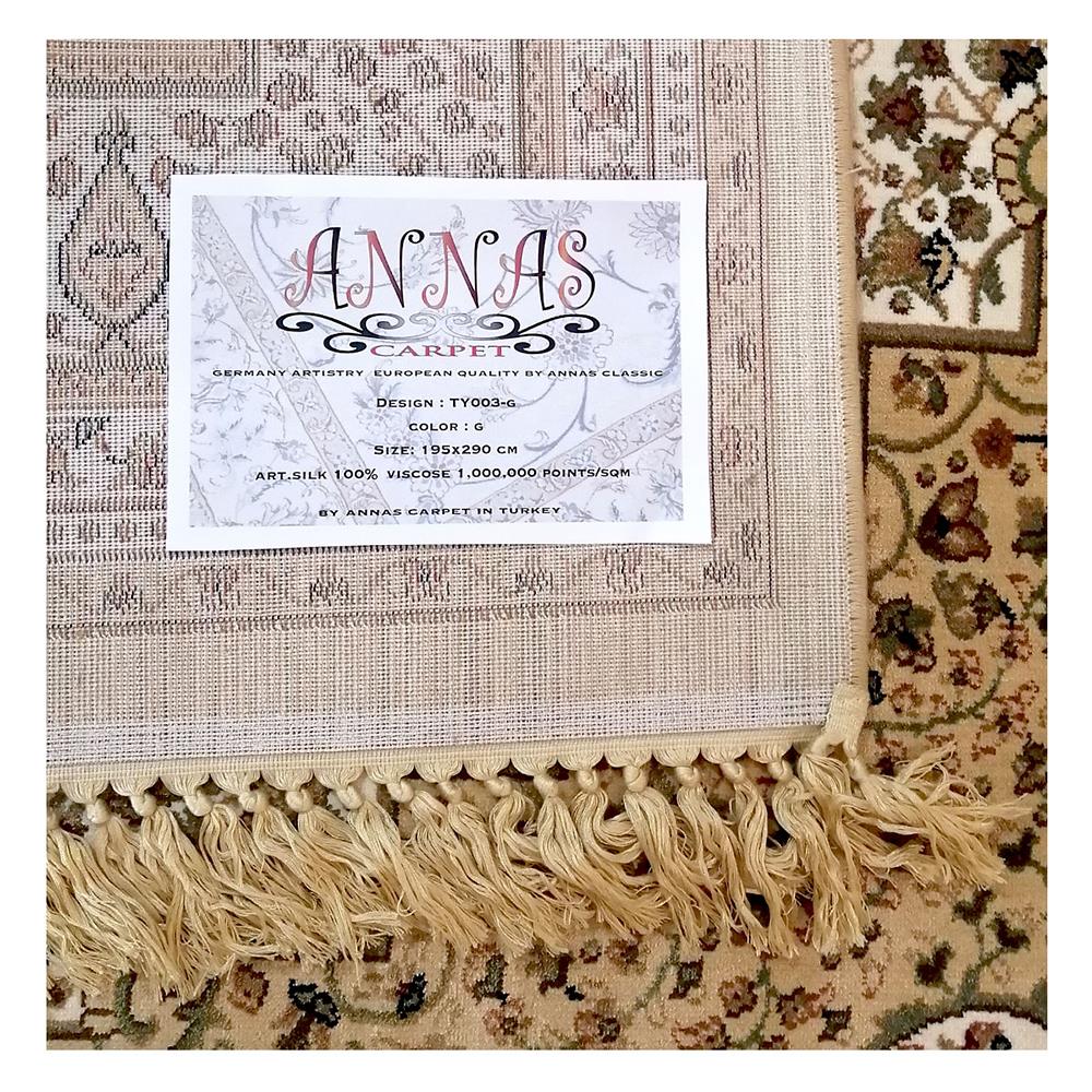 พรม ANNAS CLASSIC TY003-G 195X290 ซม. สีน้ำตาล