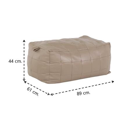 สตูล SB FURNITURE KUMA-M 19208793 SIZE M สีน้ำตาลอ่อน_3