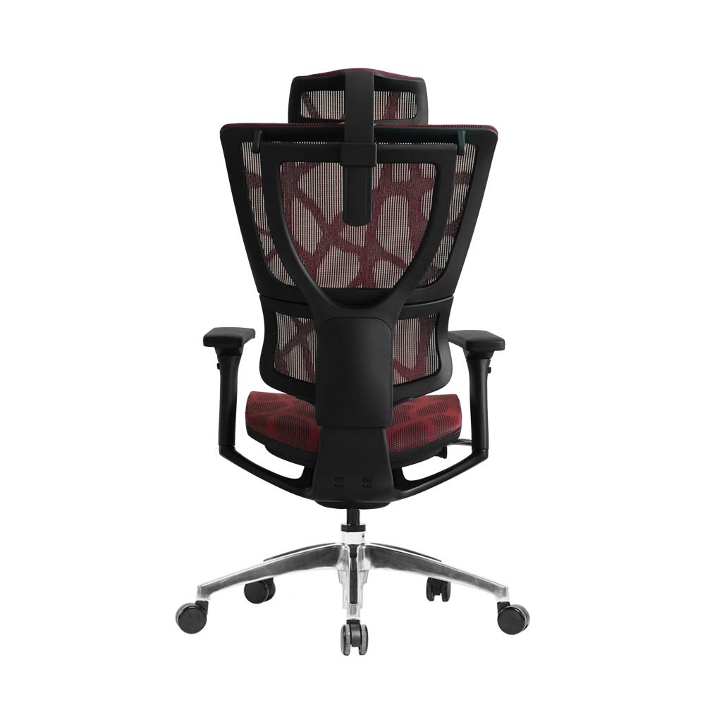 เก้าอี้สำนักงาน ERGOHUMAN IOO สีดำ/แดง