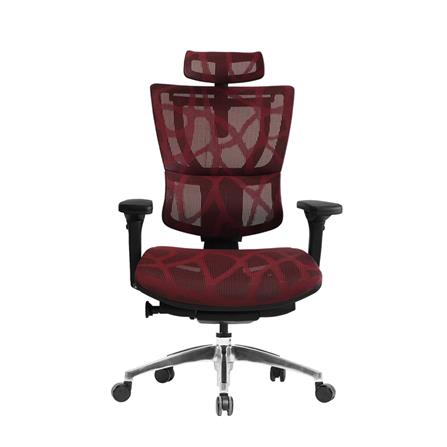 เก้าอี้สำนักงาน ERGOHUMAN IOO สีดำ/แดง_0
