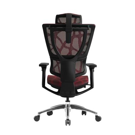 เก้าอี้สำนักงาน ERGOHUMAN IOO สีดำ/แดง_4