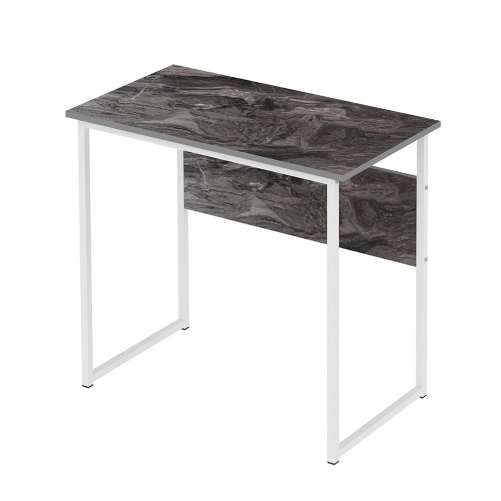 โต๊ะทำงานไม้ SURE HBD-845 80 ซม. ลายหิน/ดำ