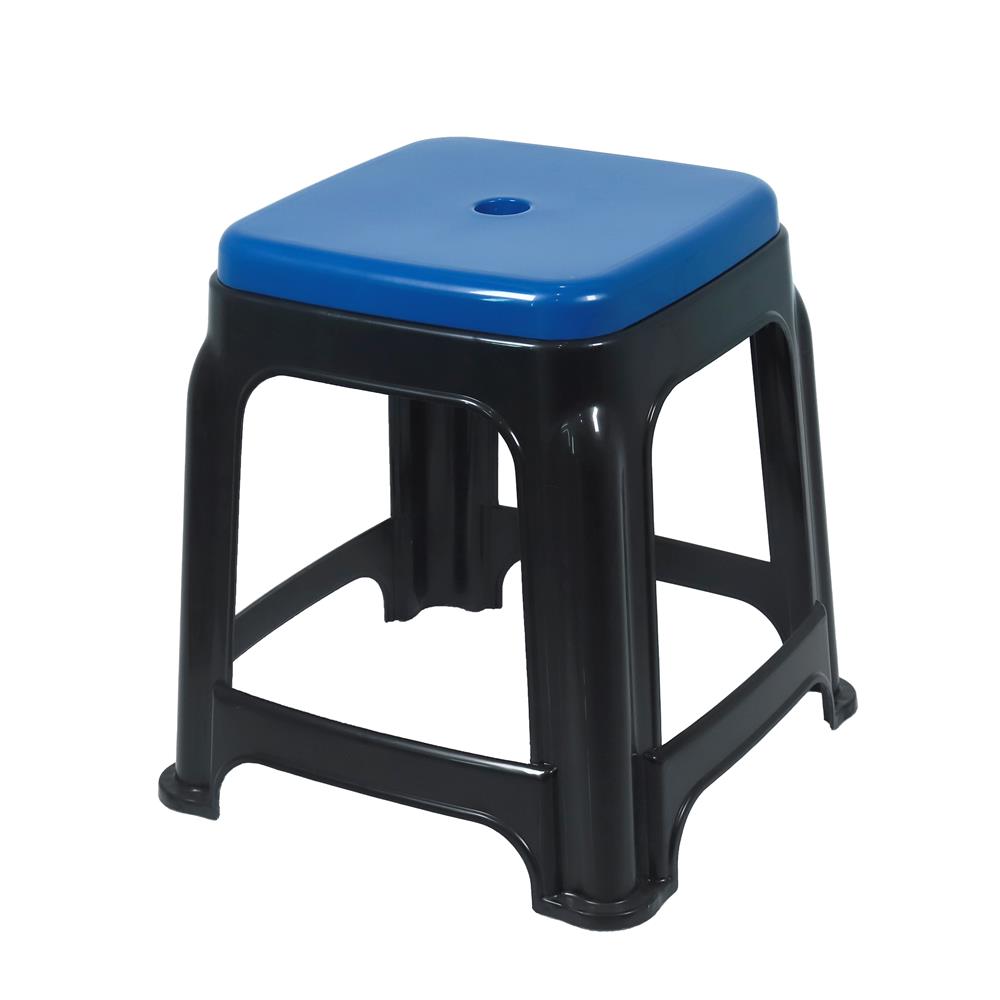 เก้าอี้พลาสติก ME LIVING JUDY สีดำ/น้ำเงิน