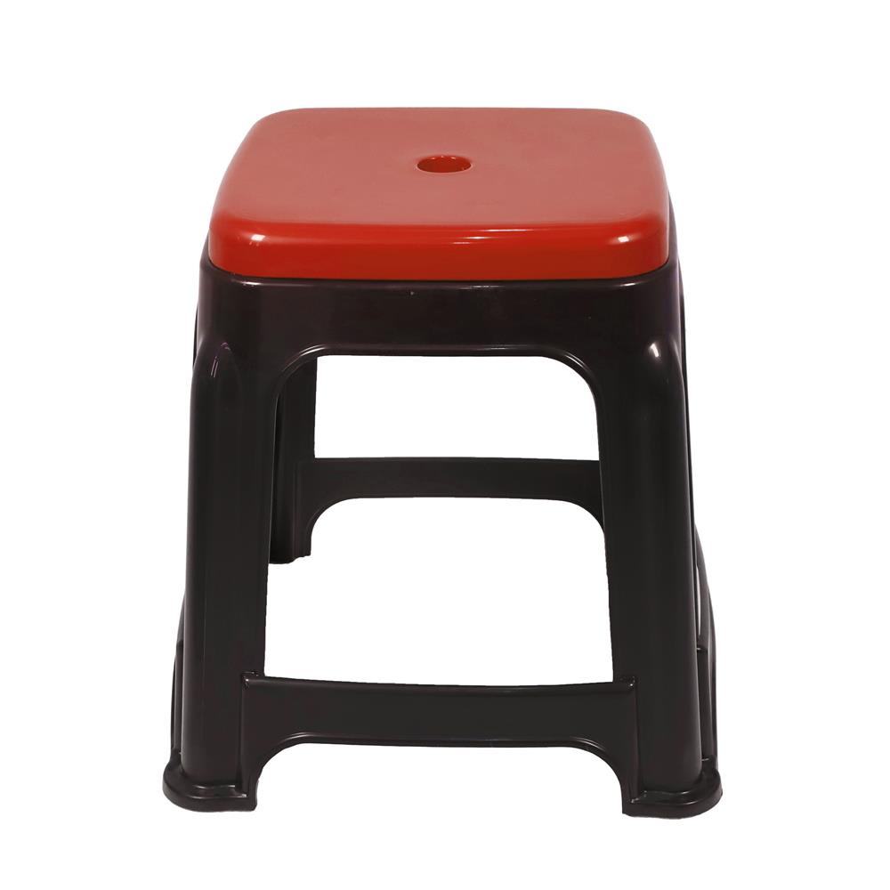 เก้าอี้พลาสติก ME LIVING JUDY สีดำ/แดง