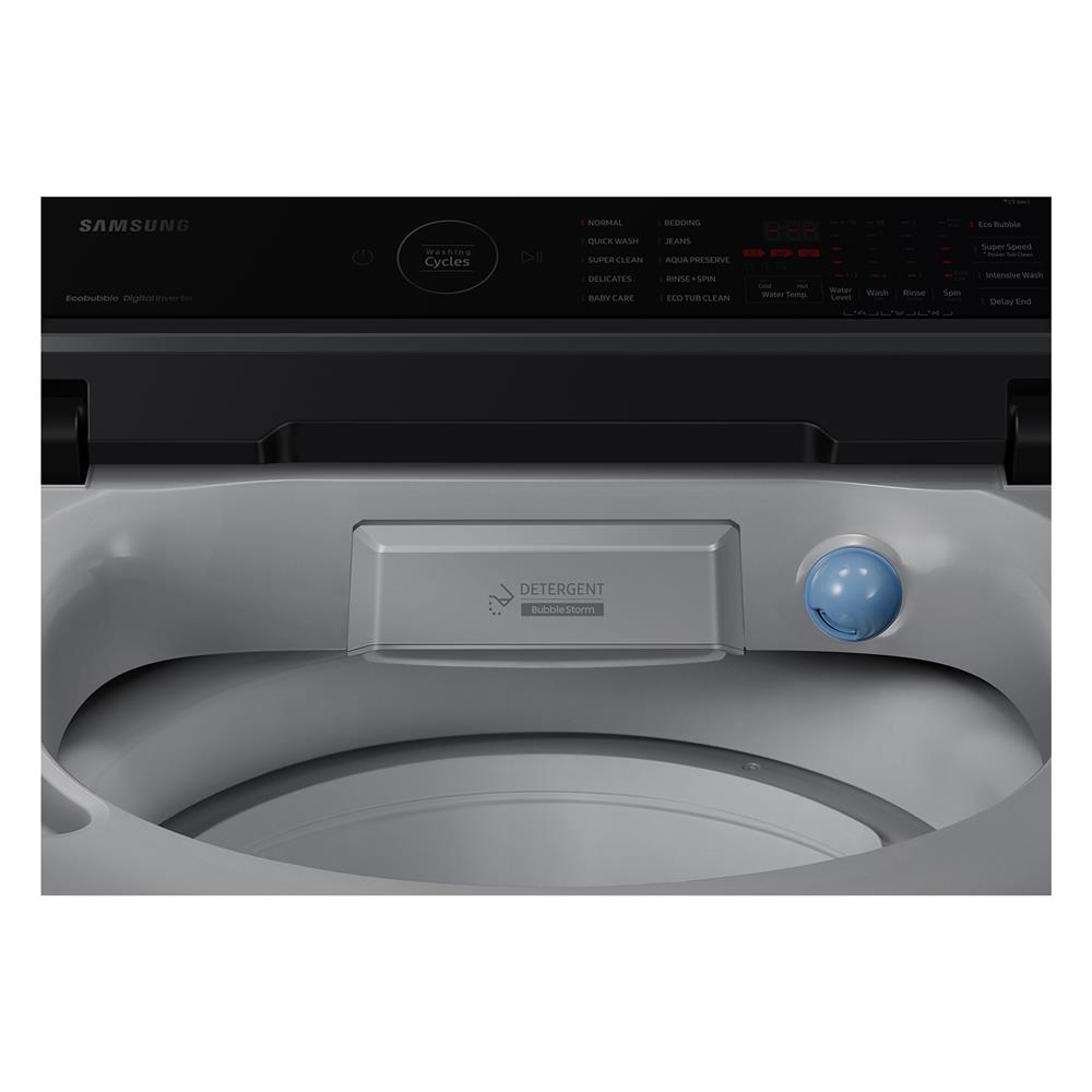 เครื่องซักผ้าฝาบน SAMSUNG WA10CG4545BYST 10 กก. อินเวอร์เตอร์ สีเทา