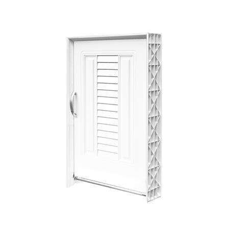 บานถังแก๊ส SUPPER L1 45X77.5 ซม. สีขาว_1