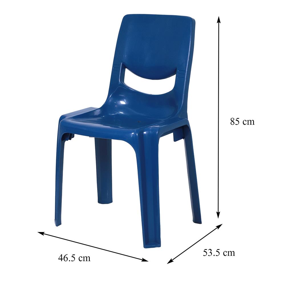 เก้าอี้พลาสติก ME LIVING LECTURE สีน้ำเงิน