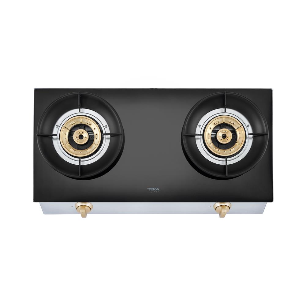 เตาแก๊สตั้งโต๊ะ 2 หัวแก๊ส LINEA GDF 2G GLASS