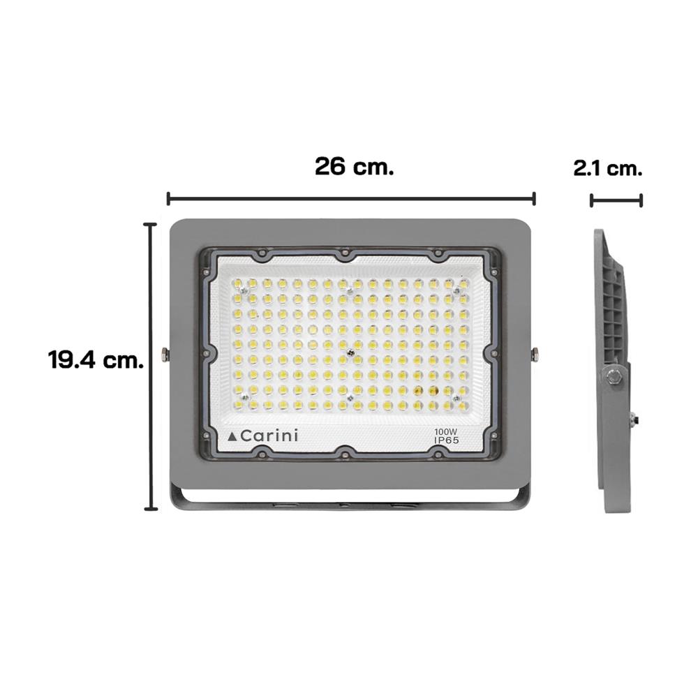 สปอตไลท์ภายนอก LED CARINI NYSP100W 100 วัตต์ DAYLIGHT