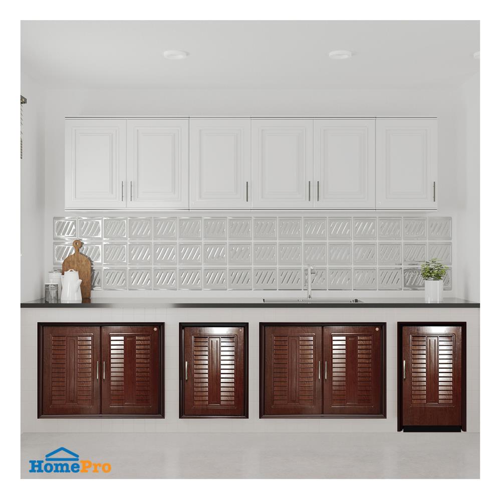 บานถังแก๊ส SUPPER L2 45X77.5 ซม. สีน้ำตาล