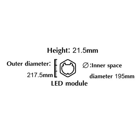หลอด LED PHILIPS CEILING MODULE 20 วัตต์ WARM WHITE_4