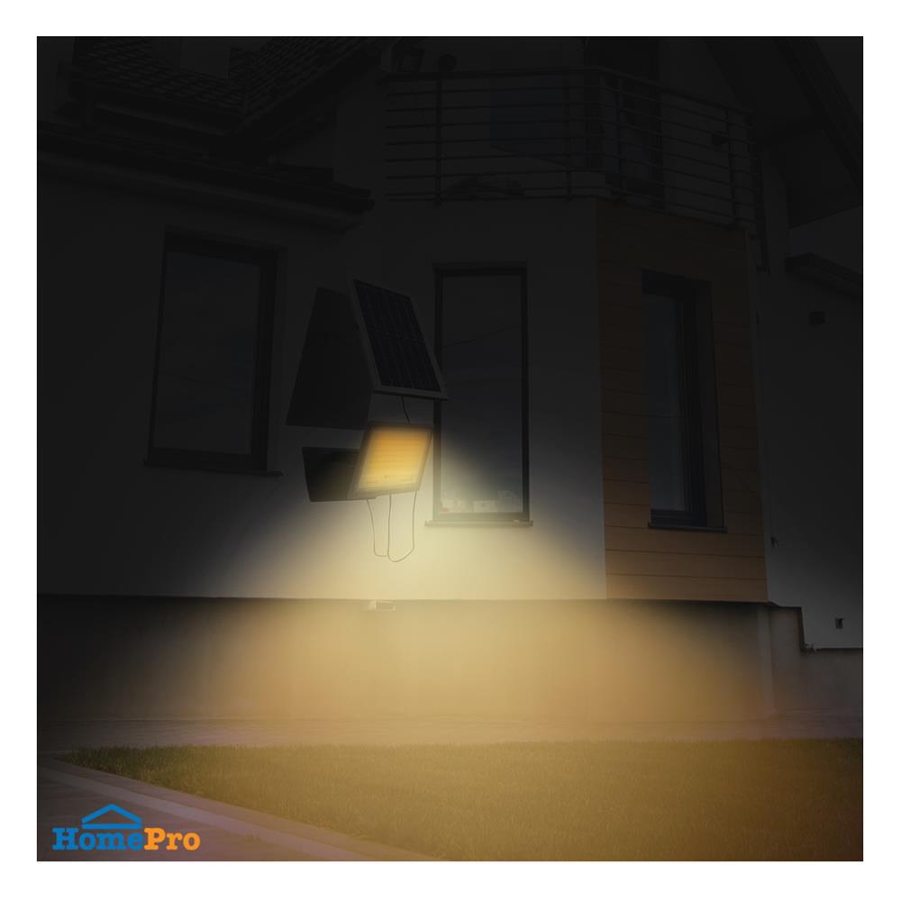 สปอตไลท์ SOLAR NAGAS BRIGHT 200 วัตต์ WARM WHITE สีเทา