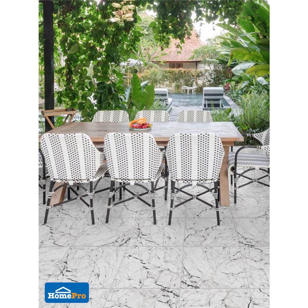 กระเบื้องพื้นพอร์ซเลน  16x16 นิ้ว COTTO เกนต์ ขาว ExC PM 0.96M2