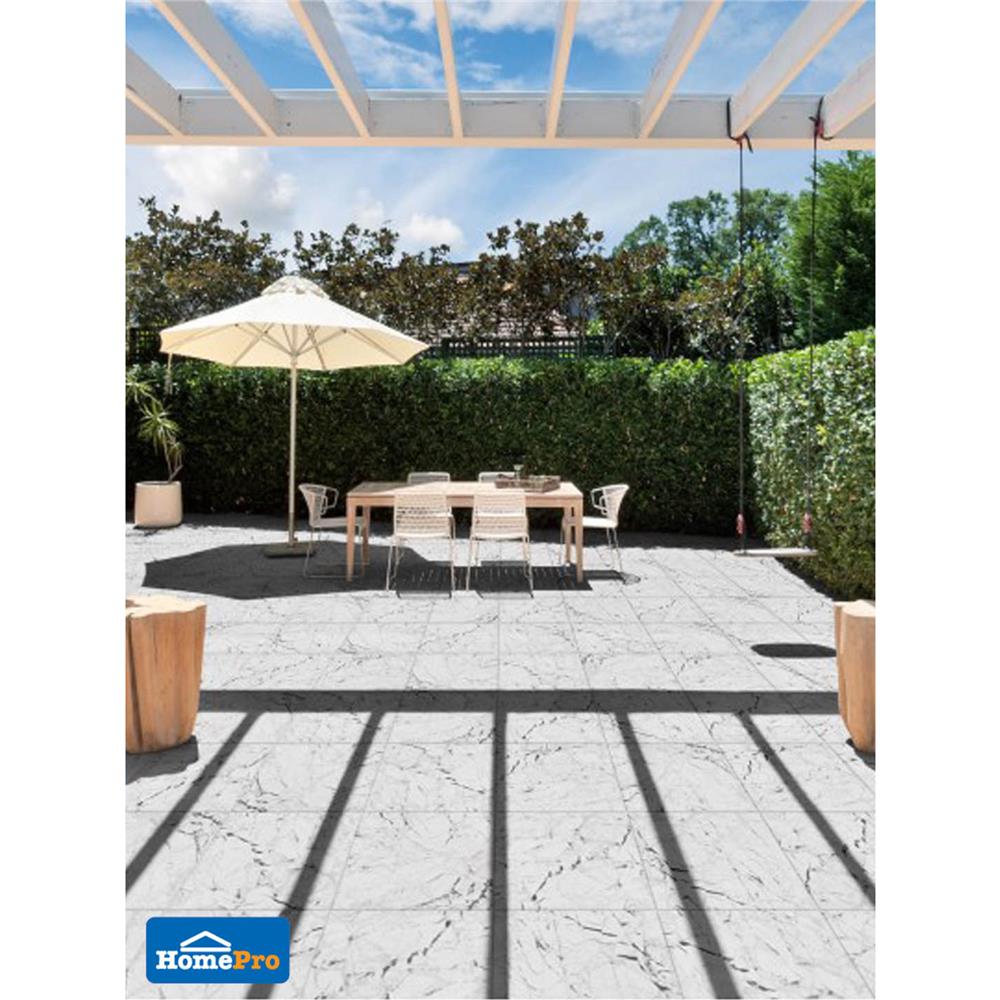 กระเบื้องพื้นพอร์ซเลน  16x16 นิ้ว COTTO เกนต์ ขาว ExC PM 0.96M2