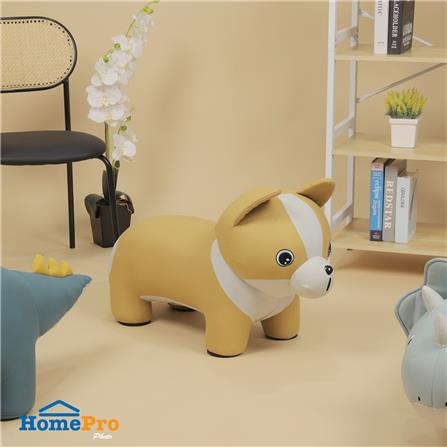 สตูลรูปสัตว์ FURDINI CORGI สีเหลือง_4