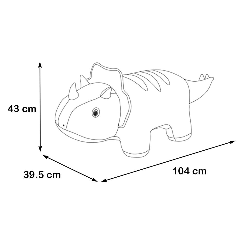 สตูลรูปสัตว์ FURDINI CERATOPS สีฟ้า