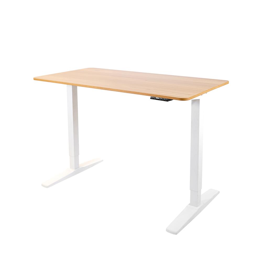 โต๊ะปรับระดับไฟฟ้า MODENA ERGOSTAND 120 ซม. สีโอ๊ค/ขาว