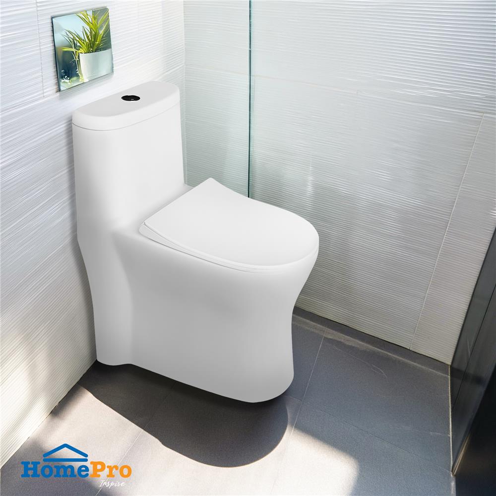 สุขภัณฑ์ 1 ชิ้น MOYA NARA-8030 3/6 ลิตร สีขาว