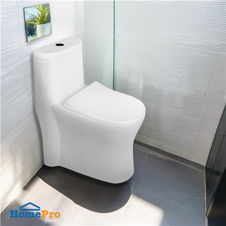 สุขภัณฑ์ 1 ชิ้น MOYA NARA-8030 3/6 ลิตร สีขาว_4