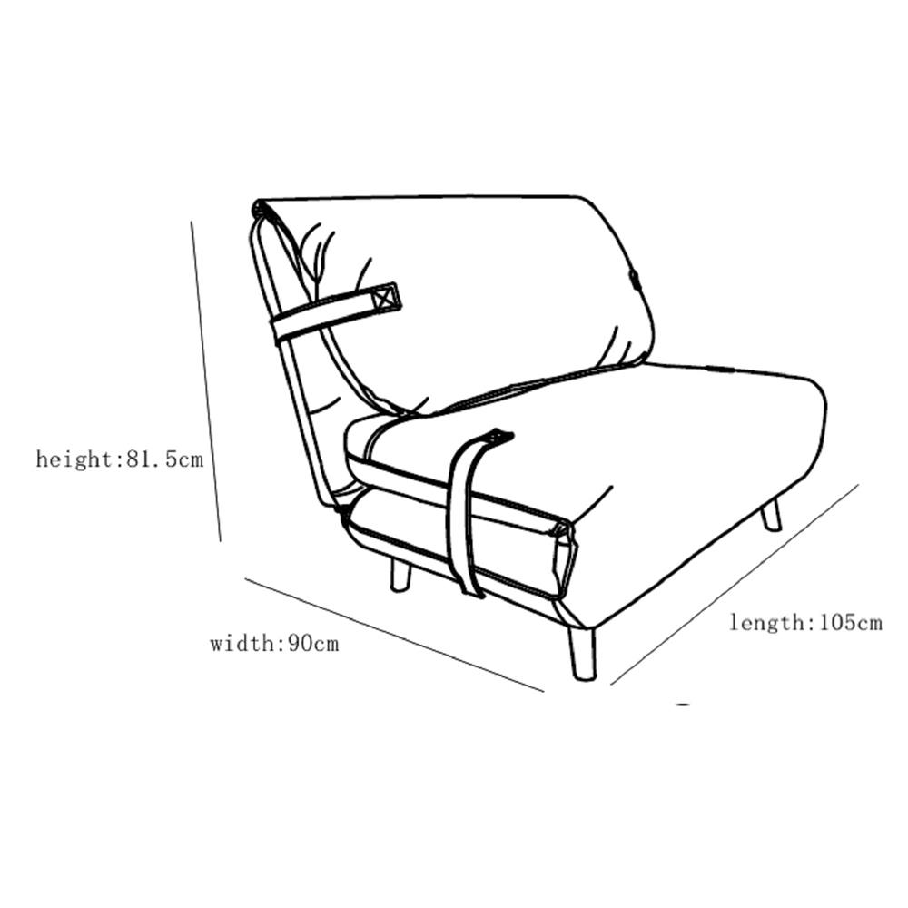 โซฟาเบด FURDINI AMADA สีน้ำตาล