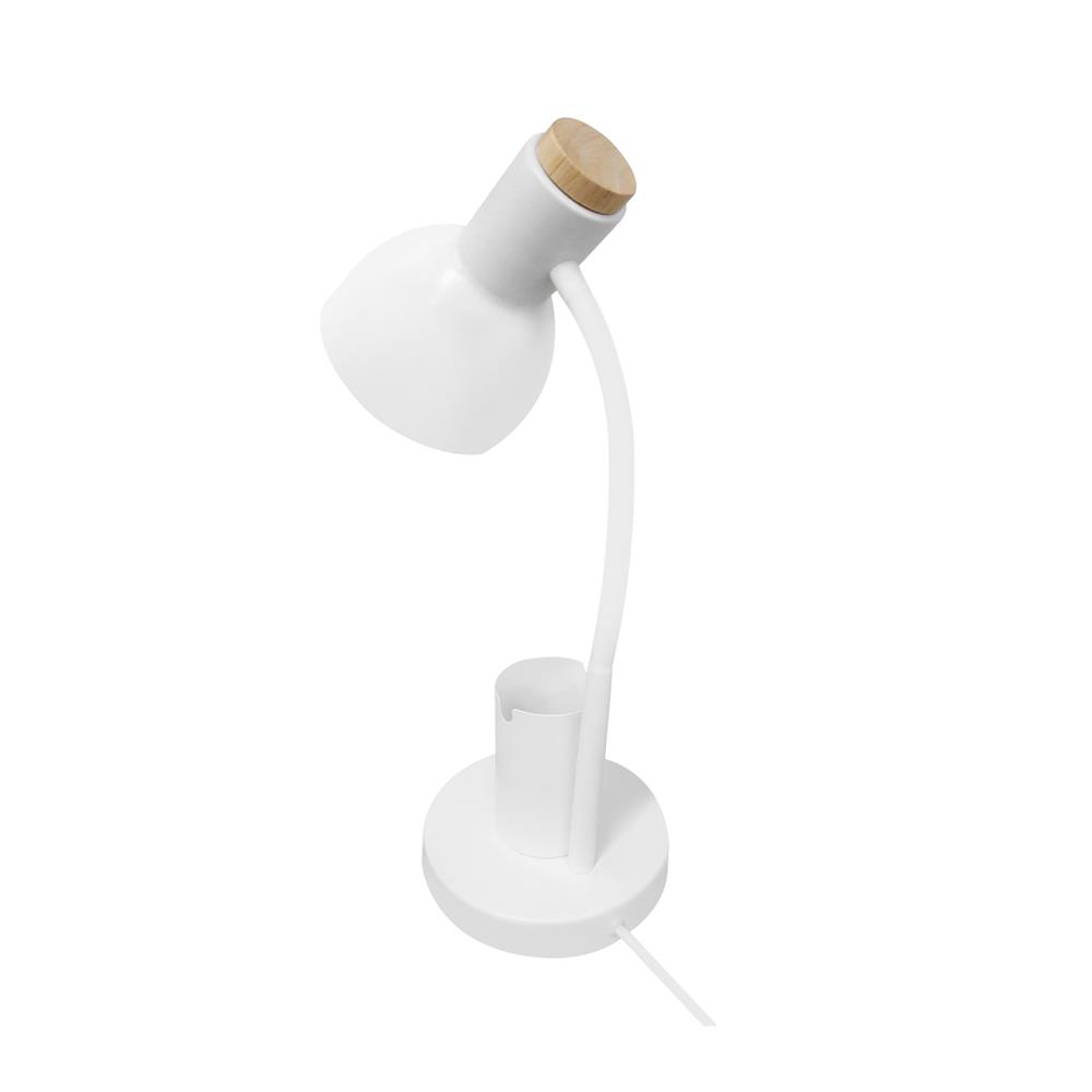 ไฟอ่านหนังสือ HATASHI HL-14WH สีขาว/ลายไม้