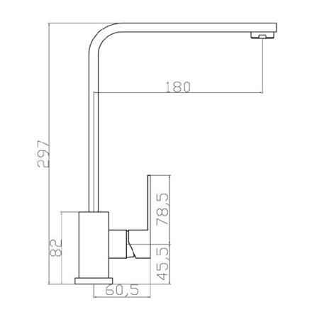 ก๊อกซิงค์ผสมเคาน์เตอร์ MEX TP2141M_5