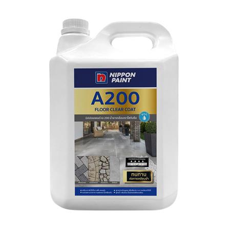 น้ำยาเคลือบเงาพื้น NIPPON PAINT A200 CLEAR COAT 5 ลิตร_0