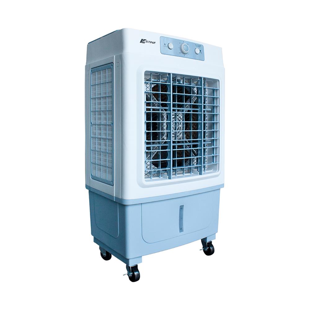 พัดลมไอเย็น ASTINA AC018C(M) 35 ลิตร สีขาว/ฟ้า