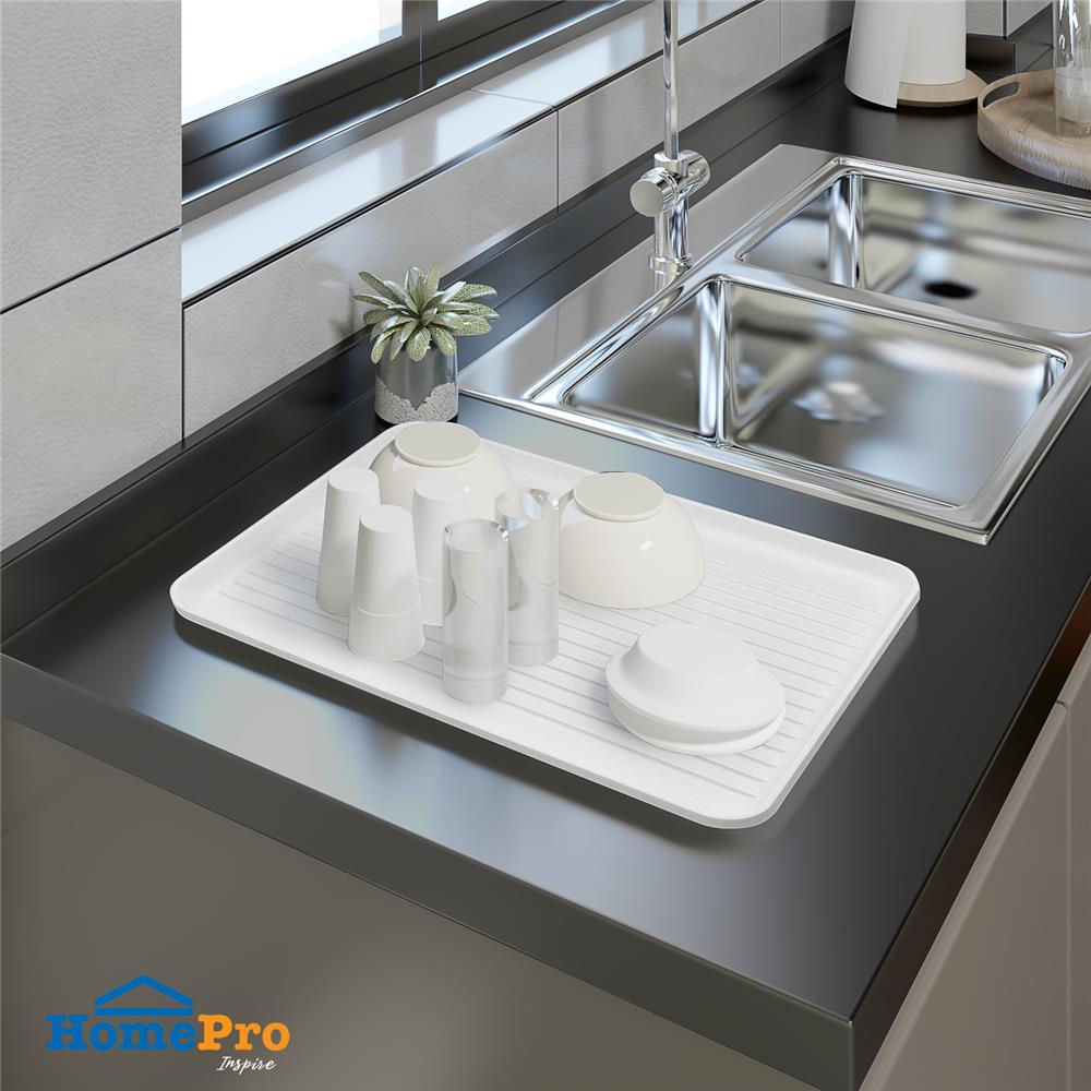 ถาดใส่อุปกรณ์ครัว KECH TIDY 43.5X32.5 ซม. สีขาว