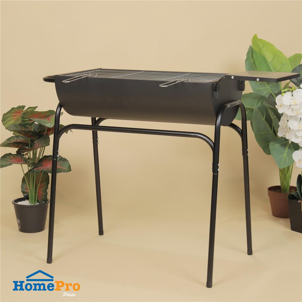 เตาถ่านบาร์บีคิว SPRING DRUM GRILL สีดำ