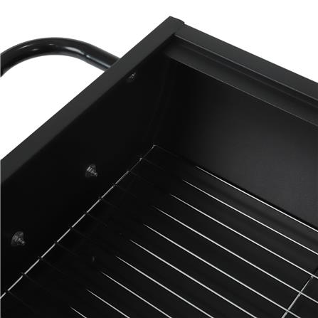 เตาถ่านบาร์บีคิว SPRING DRUM GRILL สีดำ_5