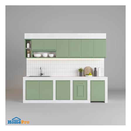 บานซิงค์เดี่ยว KING PLAT-CURVE 50.8X68.8 ซม. สีเขียวพิสตาชิโอ_1