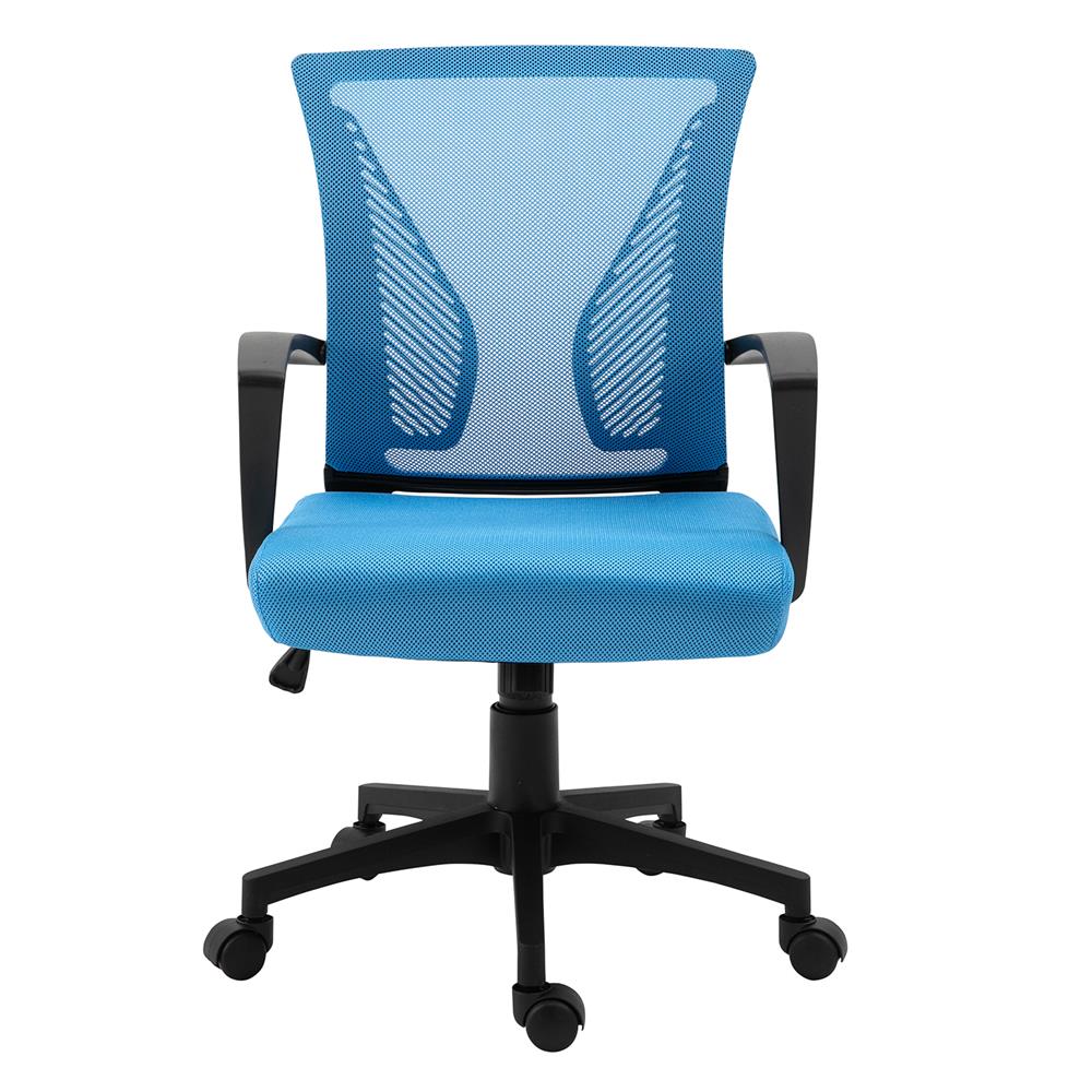 เก้าอี้สำนักงาน MODENA AMAZON NET/ผ้า สีฟ้า/ดำ