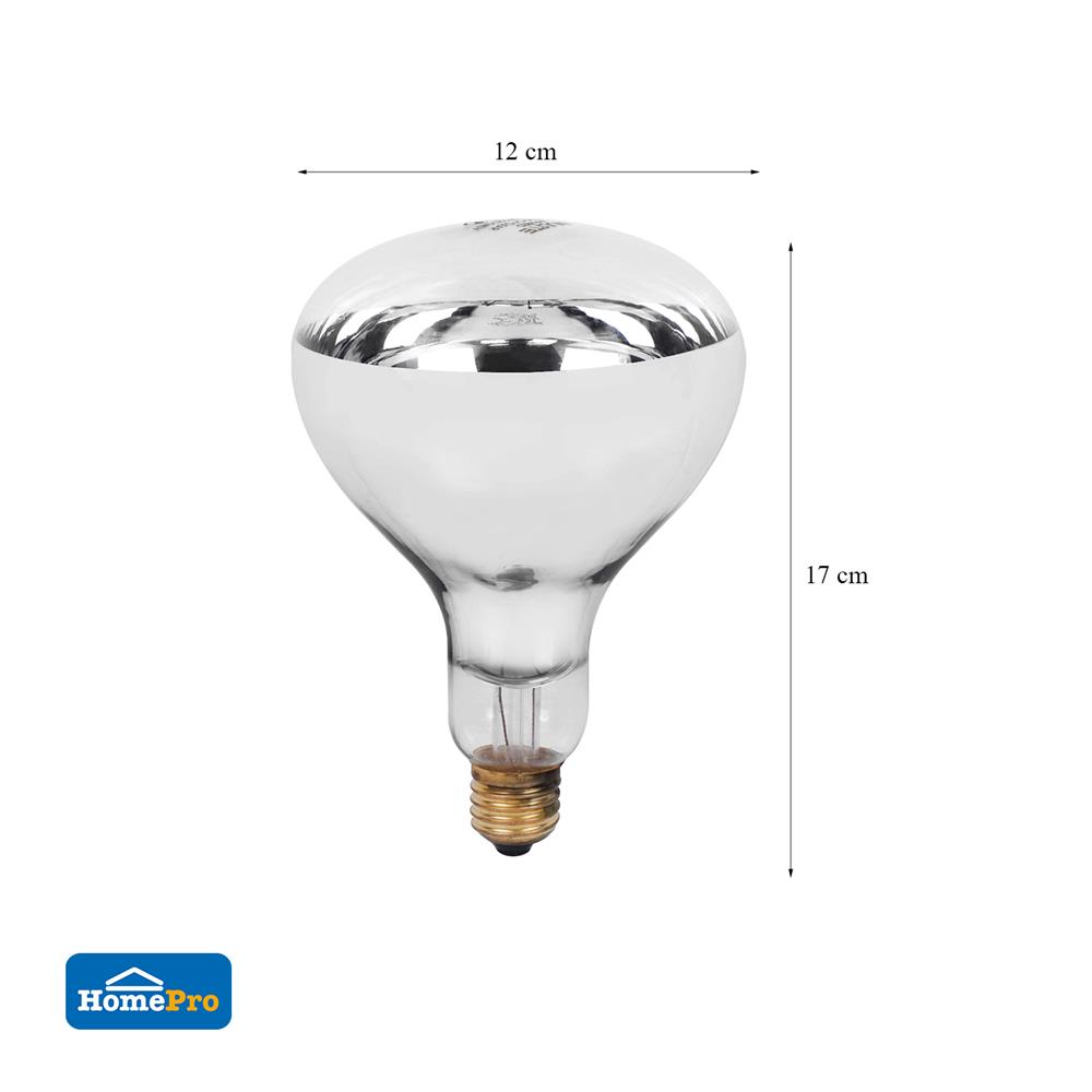 หลอด INFRARED CARINI R125CH 250 วัตต์ WARM WHITE E27