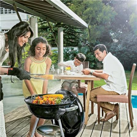 เตาถ่านบาร์บีคิว WEBER COMPACT 57 ซม. สีดำ_6