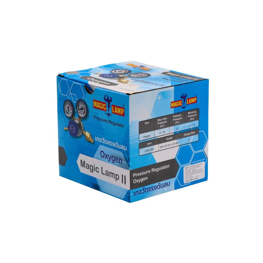 เกจ์วัดแรงดัน KOVET OX MAGIC LAMP-II 2 นิ้ว