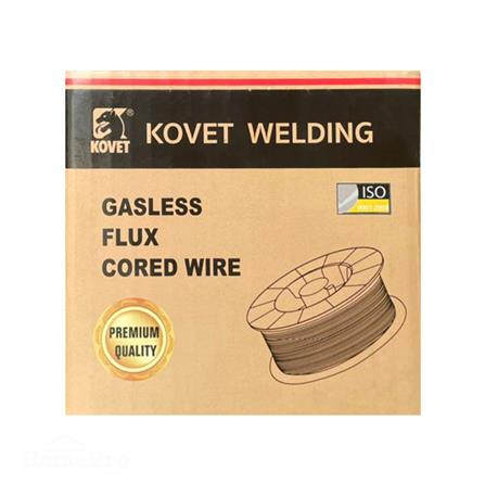 ลวดเชื่อมเหล็ก ฟลักซ์คอร์ KOVET E71T-GS 0.8 มม. 1 กก._1