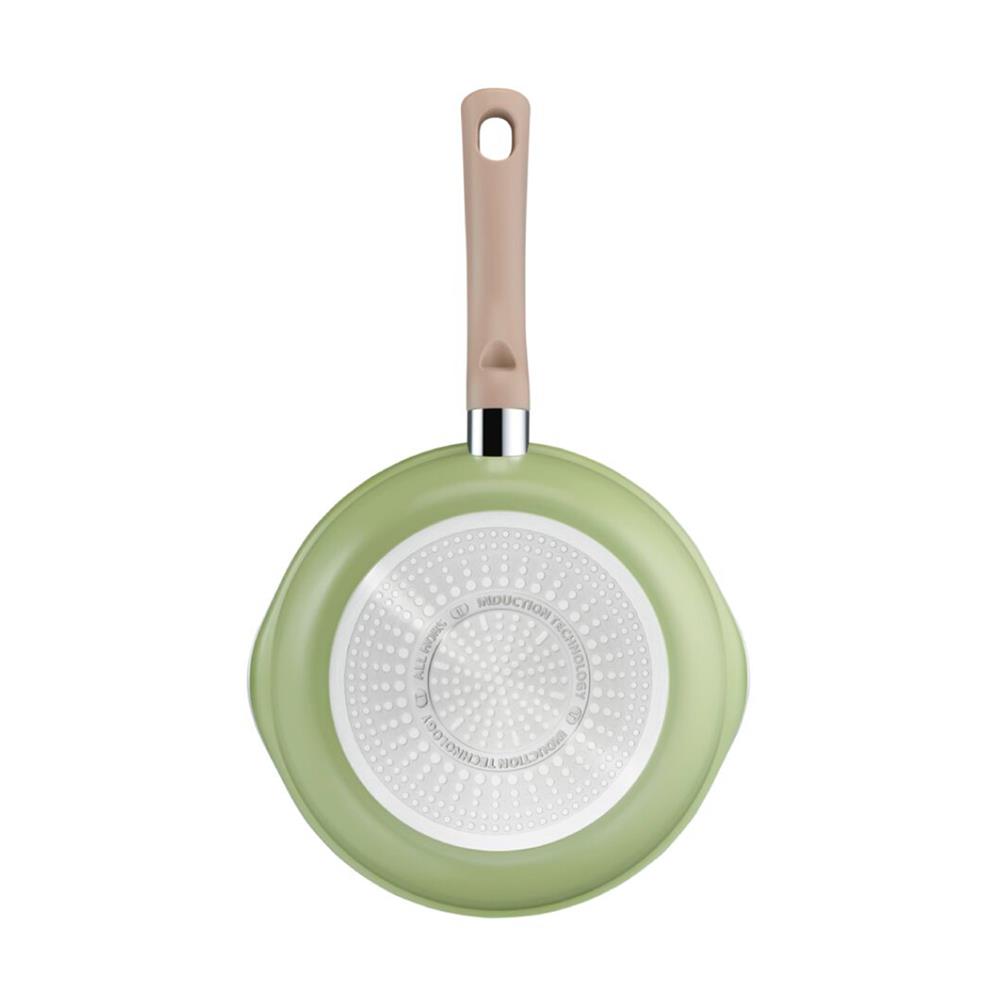 กระทะลึกพร้อมฝา 22 ซม. TEFAL ONE PICK POT PAN สีเขียว