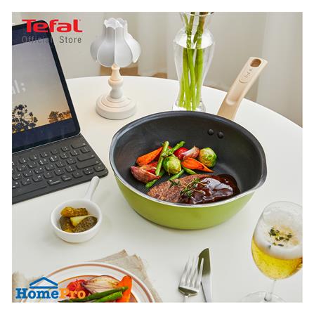 กระทะลึกพร้อมฝา 22 ซม. TEFAL ONE PICK POT PAN สีเขียว_4