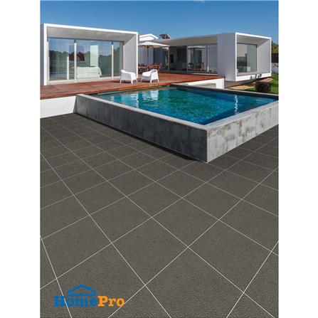 กระเบื้องพื้นพอร์ซเลน  CERGRES 40x40 ซม. เคลเมนต์รัฟ เทาเข้ม A 0.96 ตร.ม._5