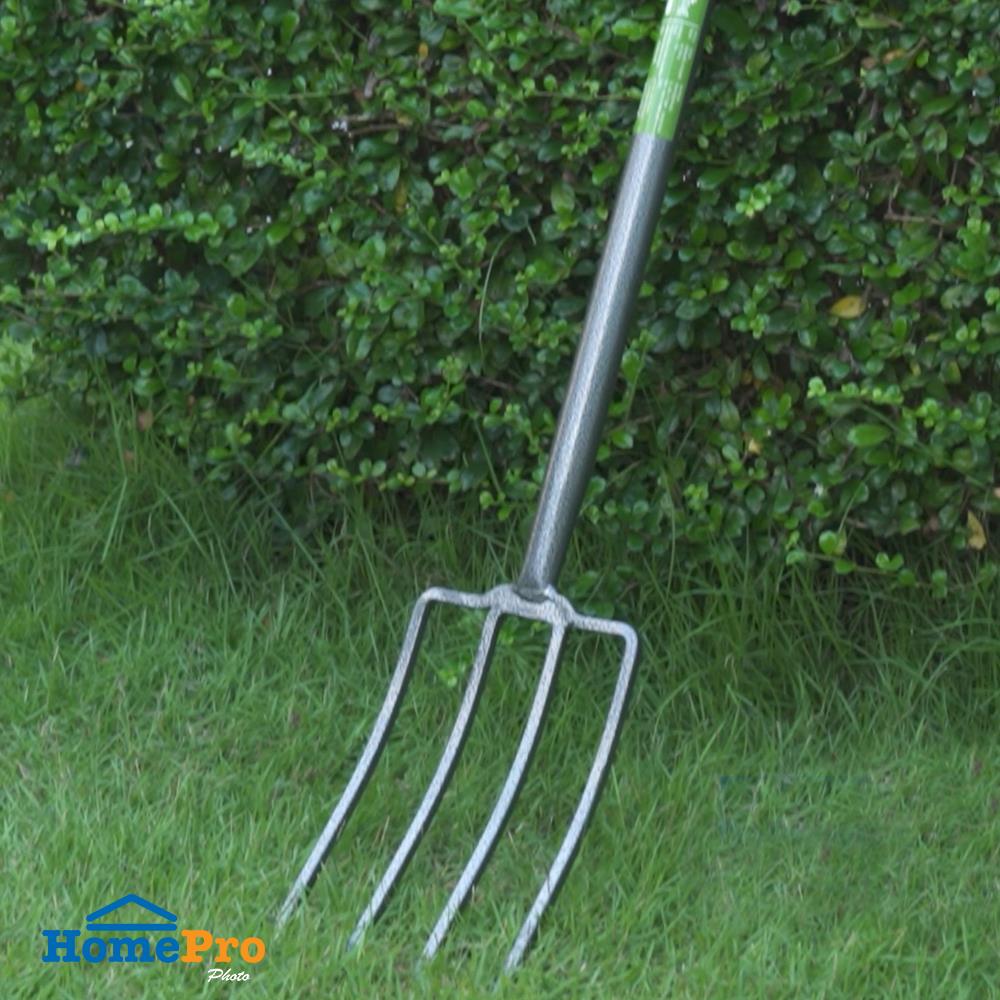 ส้อม 4 ซี่ ด้ามเหล็ก SPRING 100 ซม.